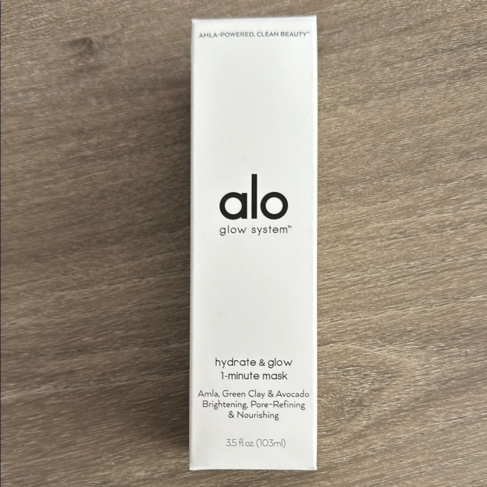 ALO Yoga Glow System Hydrate & Glow 1-Minute Mask - White
